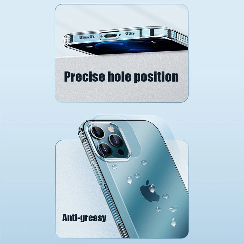 Ultra Thin Clear Phone Case For samsung galaxy
