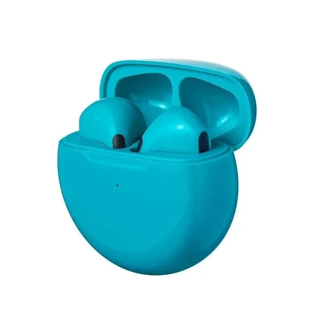 Original Air Pro 6 TWS Wireless Headphones Bluetooth Earphones For iPhone 16 15 14 13 Pro Max Mini Headset