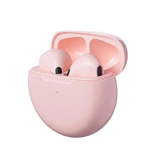 Original Air Pro 6 TWS Wireless Headphones Bluetooth Earphones For iPhone 16 15 14 13 Pro Max Mini Headset